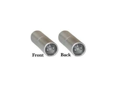 XLR MALE to MALE 3 PIN ADAPTER SPLICE