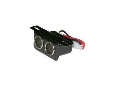 DUAL RECEPTACLE CIGARETTE LIGHTER SOCKETS