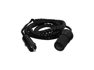 COIL EXTENSION CORD 15 ft CIGARETTE LIGHTER