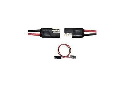 2 PIN MLD CONNECTOR 18G WIRE Auto Pigtail, SAE