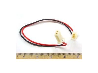 SMALL MULTI PIN CONNECTOR 2 PIN SMALL/LOC W/FLAT TERMINALS