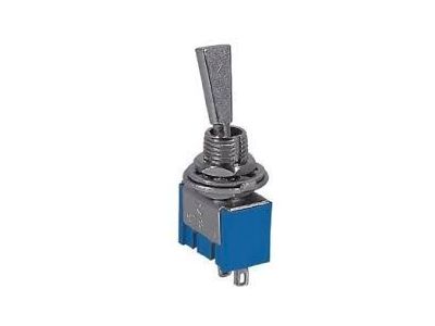 SPST MINI PADDLE TOGGLE SWITCH 6A 125V 3A 250VAC ON OFF MTS-1