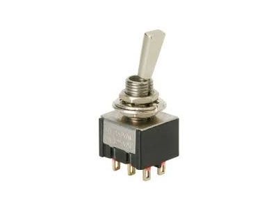 DPDT MINI PADDLE TOGGLE SWITCH 6A 125V 3A 250VAC ON ON MTS-2 FTN49 OTAX 2G14