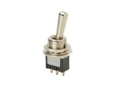 SPDT MINI BODY REGULAR BAT SIZE TOGGLE SWITCH 6A 125V 5A 250VAC ON ON ALCO MTG-106D MTG106D C&K 7101 MTS-1