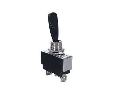 SPDT HEAVY DUTY TOGGLE SWITCH 15A 125VAC 10A 250VAC ON OFF ON PADDLE HANDLE
