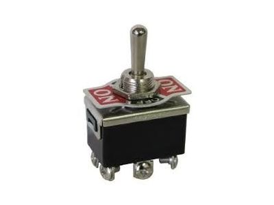 TOGGLE SWITCH 20A (ON) OFF ON DPDT 1 SIDE Momentary() KN3(C)-203