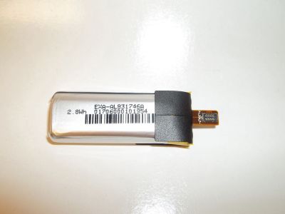 EXA AL831746A BATTERY 3.7V 700mAH, Li-ion, Small Wearable Lithium Polymer Battery Pack for Bluetooth Headsets