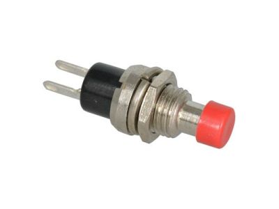 MOMENTARY MINI PUSH BUTTON NORMALLY OPEN SWITCH 3A 125VAC 1A 250VAC RED