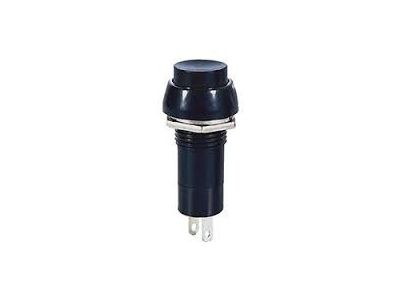 BLACK PUSH BUTTON SWITCH 3A 125VAC 1A 250VAC PUSH ON PUSH OFF PBS-11