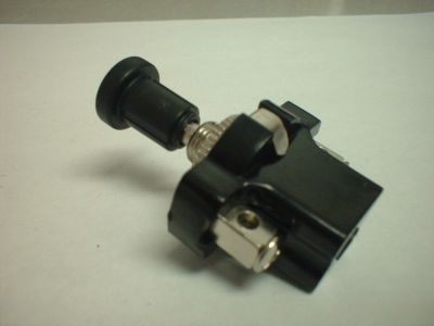 PUSH PULL SWITCH 10AMPS/12VDC 6 AMPS/30 VDC BLACK PULL ON PUSH OFF