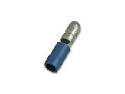 100PK Male Bullet: 16-14 AWG, 0.156