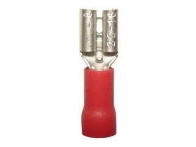 100PK Female Quick-Slide: .250 Inch 22-16 AWG,