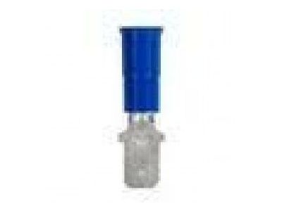 100PK Male Quick-Slide: 16-14 AWG, 0.187 inch X 0.020 inch, vinyl, blue