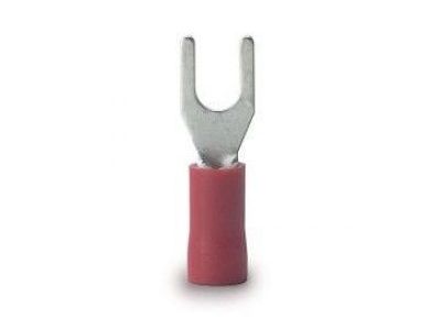 100PK Block Spade: #6 Stud, 22-16 AWG
