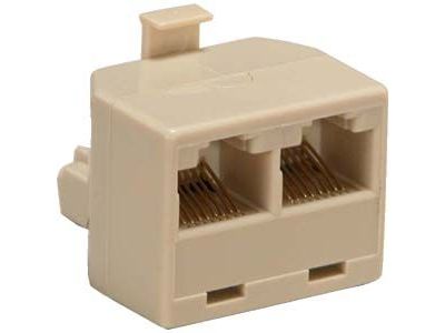 RJ45 TEE T SPLITTER ADAPTER