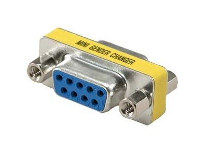 MINI GENDER CHANGER DB9 F/F