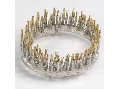 100 Pack FEMALE PINS CONTACT FOR D SUB CONNECTORS