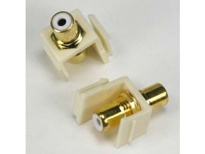 RCA F/F Keystone Module Ivory Insert