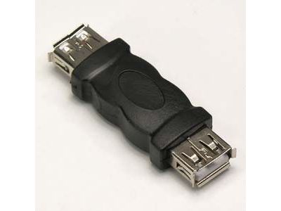 USB GENDER CHANGER A FEMALE - A FEMALE COUPLER ADAPTER