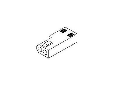 MOLEX .062 SERIES CONNECTOR RECEPTACLE 2 CONDUCTOR 10PK