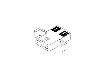 MOLEX .062 SERIES CONNECTOR RECEPTACLE 3 CONDUCTOR 10PK