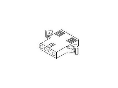 MOLEX .062 SERIES CONNECTOR RECEPTACLE 4 CONDUCTOR 10PK