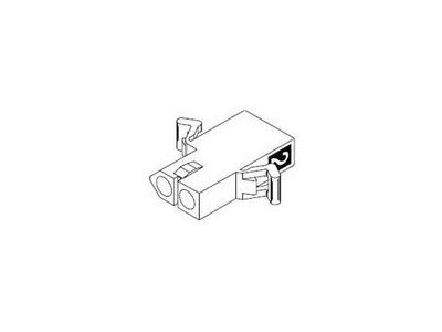 MOLEX .093 SERIES CONNECTOR RECEPTACLE 2 CONDUCTOR 10 PK