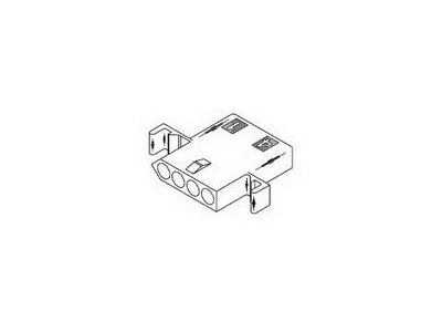 MOLEX .093 SERIES CONNECTOR RECEPTACLE 4 CONDUCTOR 10 PK