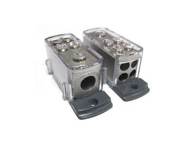 ONE 4GA to FOUR 8GA POWER DISTRIBUTION BLOCK GDB1248P