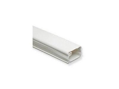 WHITE DUCT 0.75 inch W X 0.5 inch H X 6 ft L