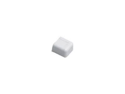 5 pk WHITE END CAP FOR 3/4 Inch Duct