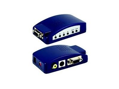 VGA TO TV CONVERTER VGA TO RCA COMPOSITE VIDEO, 28-019-101,