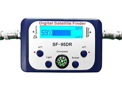 DIGITAL SATELLITE METER FINDER with COMPASS.Frequency Range: 950-2150MHz