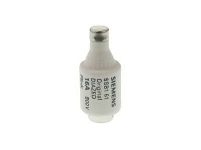 16 Amp 500VAC, Diazed, Weber, B27 DII / E27 5SB131, Bottle Fuse