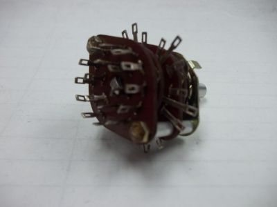 16661 900-7642 300MA 125VAC MAKE BEFORE BREAK ROTARY SWITCH