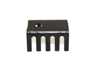 Aluminum Heatsink For TO220, TO202, TO202M, TO202N, TO126, TO126LP, TO126ML Transistor Heat Sink, Measures 19mm x 13mm x 13mm