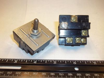 17017 ARROW H&H 15A 125VAC 10A 250VAC VAC ONLY ROTARY SWITCH EVAPORATIVE