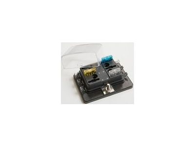 6 Position Fuse Block Box for regular automotive ATC ATO blade-type fuses BLR-306