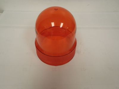 RED LENS COVER FOR REVOLVING FLASHING EMERGENCY LIGHTS