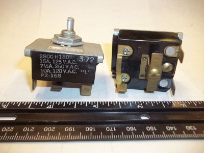 17104 ARK-LES 2800H180 15A 125VAC 7 1/2A 250VAC 10A 120VAC L P2-168 ROTARY SWITCH EVAPORATIVE