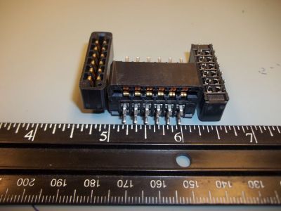 CARD EDGE CONNECTOR 12 Position, .156 inch SOLDER PC MOUNT DOUBLE READOUT CINCH