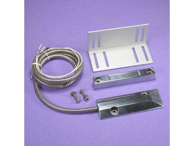 4 5/16 x 1/2 x 1 1/2 Overhead Door Metal, Contact Switch Reed Type