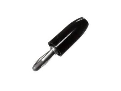 E.F. JOHNSON BLACK BANANA PLUG CABLE END 274-721