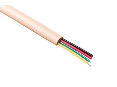 2PR / 4 CONDUCTOR ROUND TELEPHONE WIRE BULK Station Wire Solid