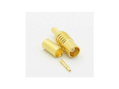 MCX Connector Straight Crimp Jack for RG316, RG174 MCX2251