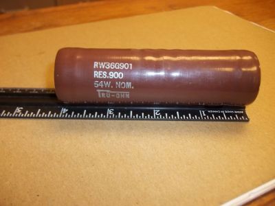 900 Ohm 54 Watt Power Resistor, 4 inch x 1 1/8 inch TRU-OHM RW36G901