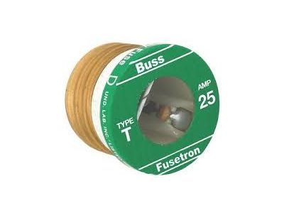 Bussmann T 25 Amp Edison Base Screw in Type Fuse TOO Time Delay 5920-240-4123