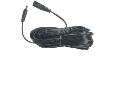 25 ft CABLE 2.1MM or 1.35MM JACK TO 2.1MM or 1.35MM PLUG DC EXTENSION CABLE 20AWG DC-Q25XD