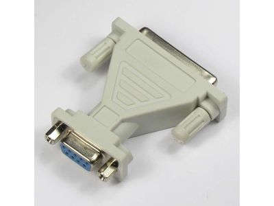 DB9F to DB25F CHANGER ADAPTER