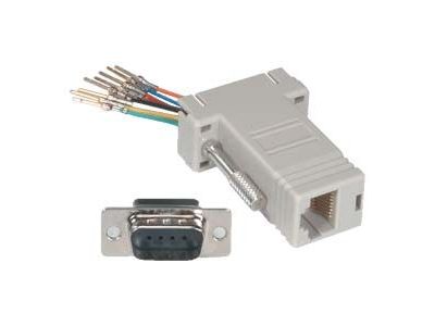 MODULAR ADAPTER DB9 M TO RJ11/12 TELCO ADAPTER